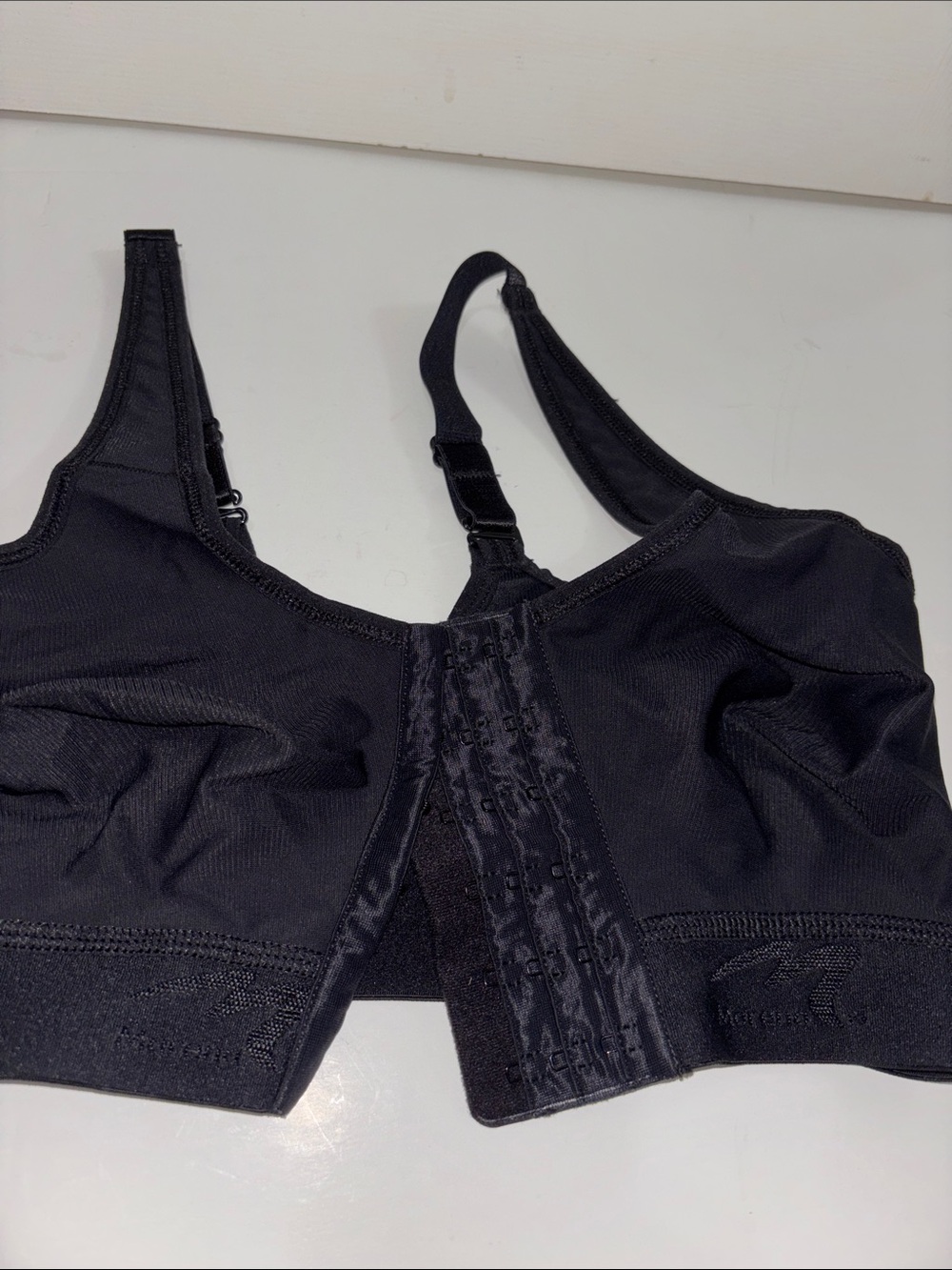 MARENA Recovery Black  Post-Surgical Bra
